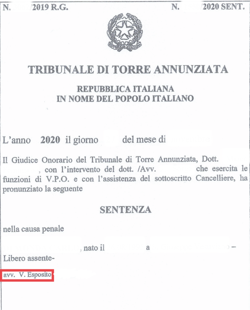 Sentenza Guida Senza Patente