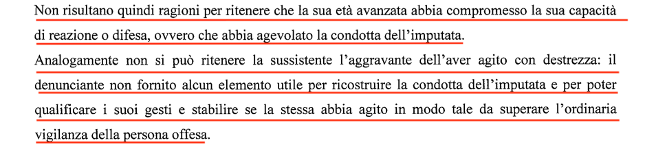 Furto aggravato: la sentenza