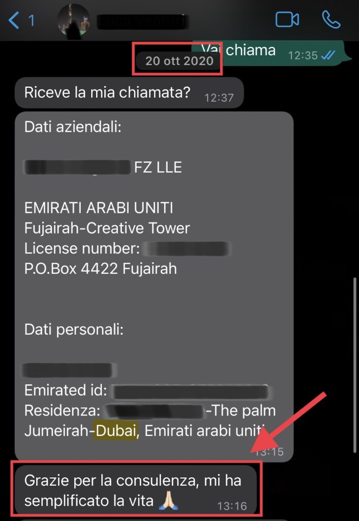 avvocato italiano a Dubai 