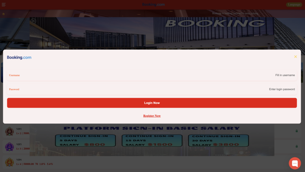 BookingWBH: reviews. Scam or not. Online fraud lawyer