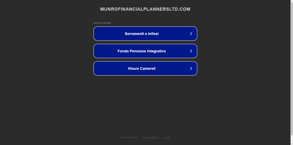 Munro Financial Planners Ltd: reviews. Scam or not. Online fraud lawyer