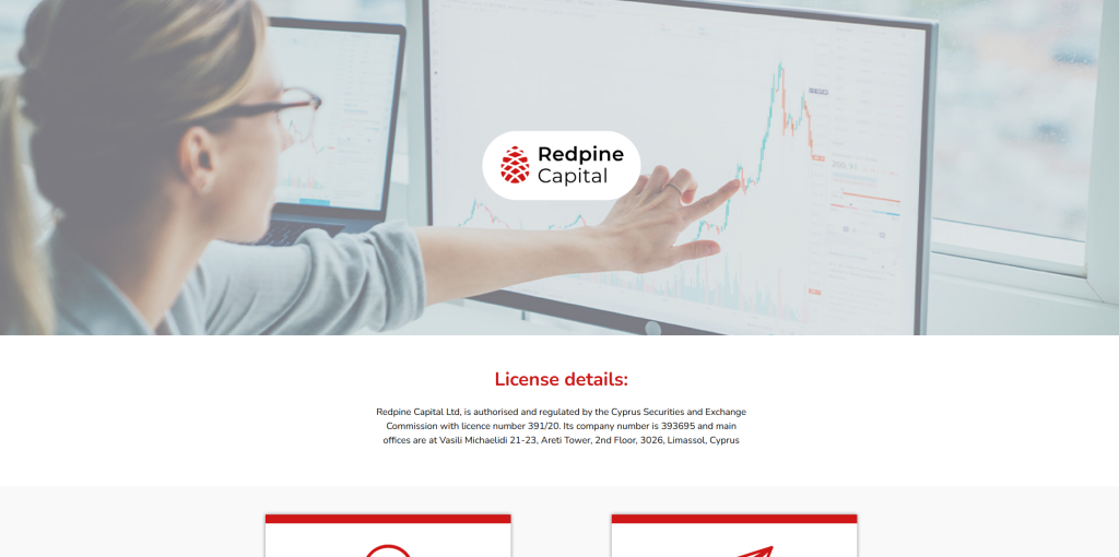 Redpine Capital: reviews. Scam or not. Online fraud lawyer