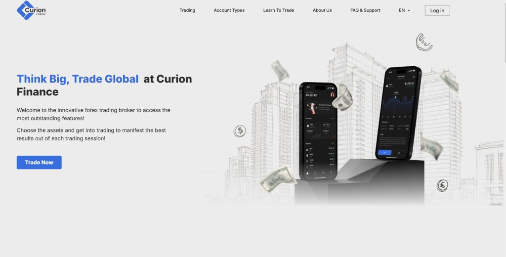 Curion Finance: avis, arnaque ou pas? Est-il possible de récupérer l’argent?