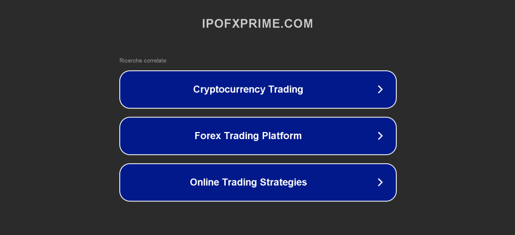 ipofxprime.com: avis, arnaque ou pas? Est-il possible de récupérer l’argent?