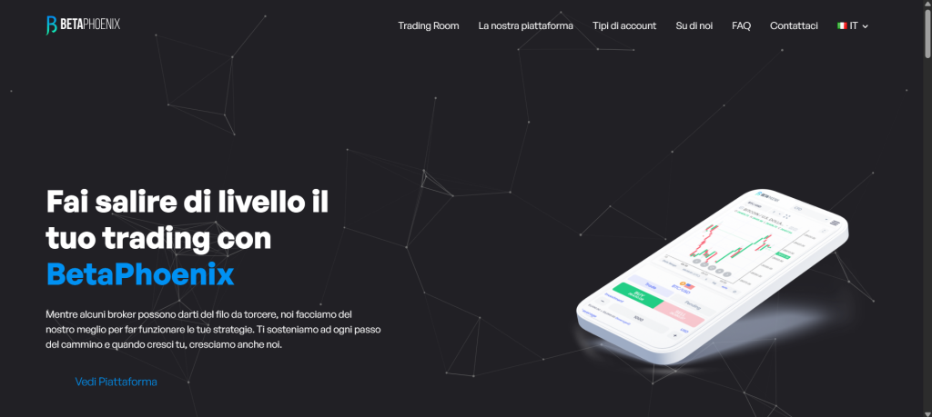 BetaPhoenix: cuidado con la estafa. Trading en línea falso