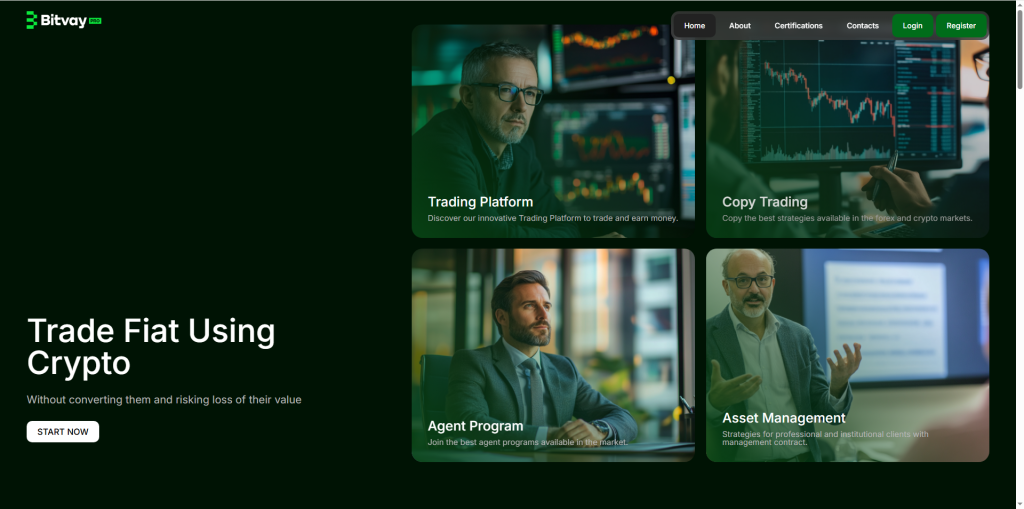 Bitvay: cuidado con la estafa. Trading en línea falso