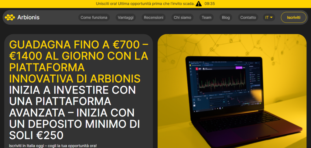 arbionis recensioni: truffa oppure no? Come è possibile recuperare il capitale