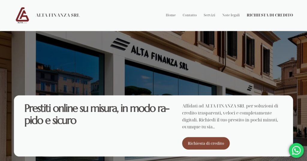 Alta Finanza Srl: reviews. Scam or not. Fake online trading