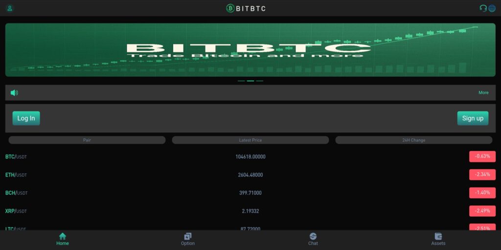 BITBTC: attenzione alla truffa. Falso trading on line