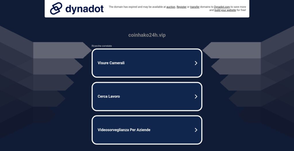 coinhako24h.vip: reviews. Scam or not. Online fraud lawyer