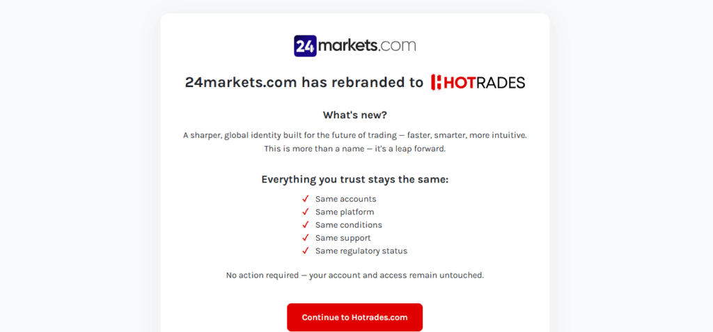 24markets.com: cuidado con la estafa. Trading en línea falso
