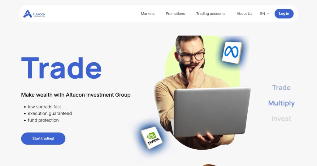 Altacon Investment Group: reviews. Scam or not. Online fraud lawyer