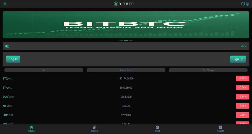 BITBTC: reviews. Scam or not. Fake online trading