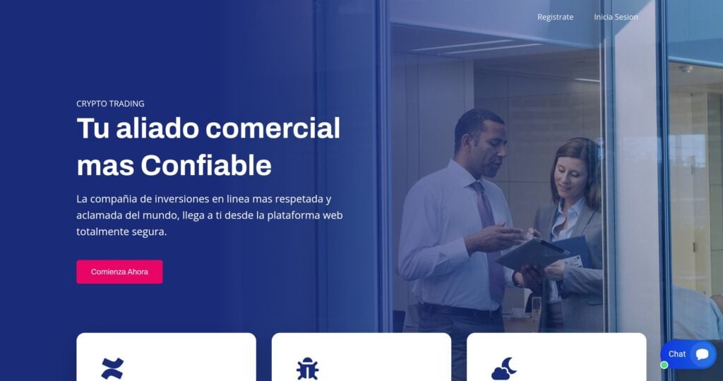 Crypto Trading: cuidado con la estafa. Trading en línea falso