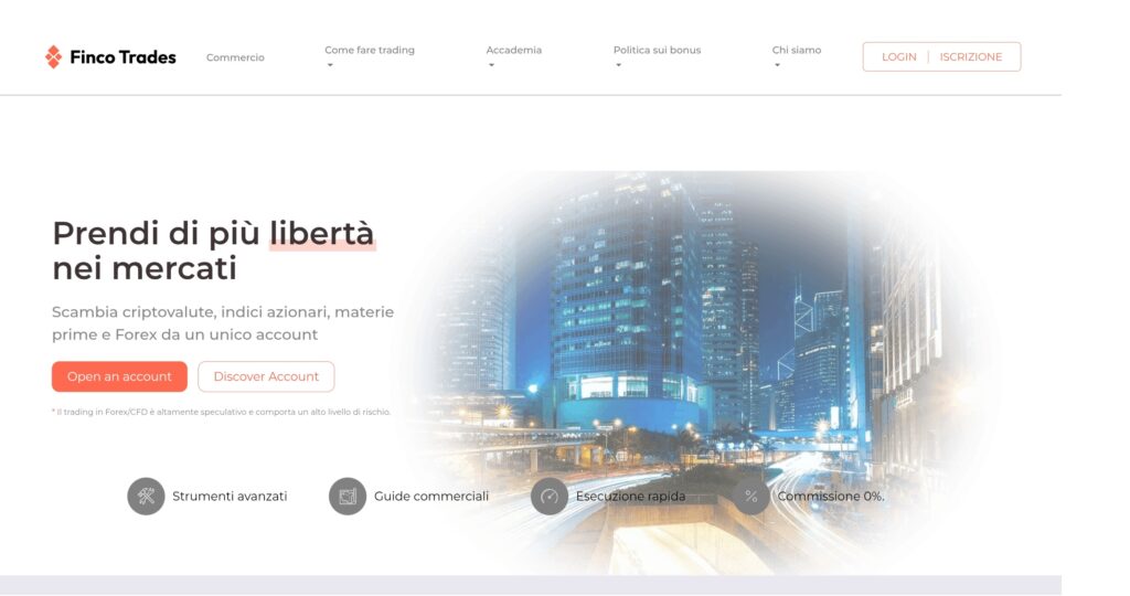 Finco Trades: attenzione alla truffa. Falso trading on line