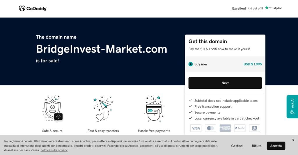 bridgeinvest-market.com: reviews. Scam or not. Online fraud lawyer
