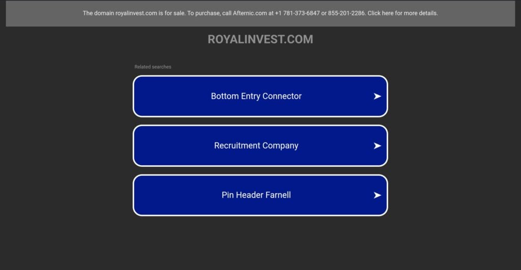 royalinvest.com: attenzione alla truffa. Falso trading on line