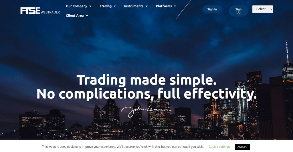 FTSEWebTrader: attenzione alla truffa. Falso trading on line