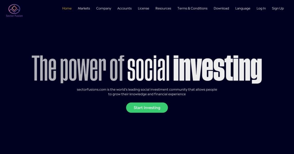 Sector Fusion: reviews. Scam or not. Fake online trading