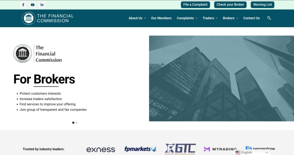 THE FINANCIAL COMMISSION: reviews. Scam or not. Fake online trading