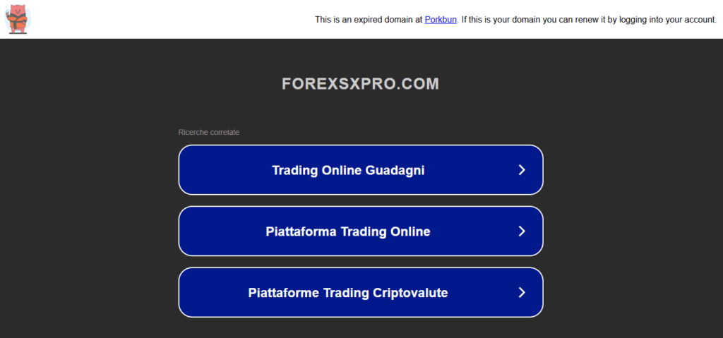 forexsxpro: reviews. Scam or not. Fake online trading