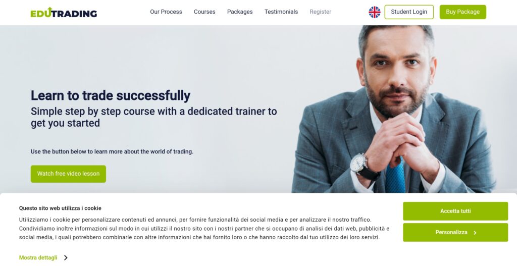 EDUTRADING: cuidado con la estafa. Trading en línea falso