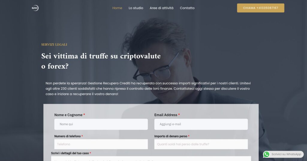 GRC: attenzione alla truffa. Falso trading on line