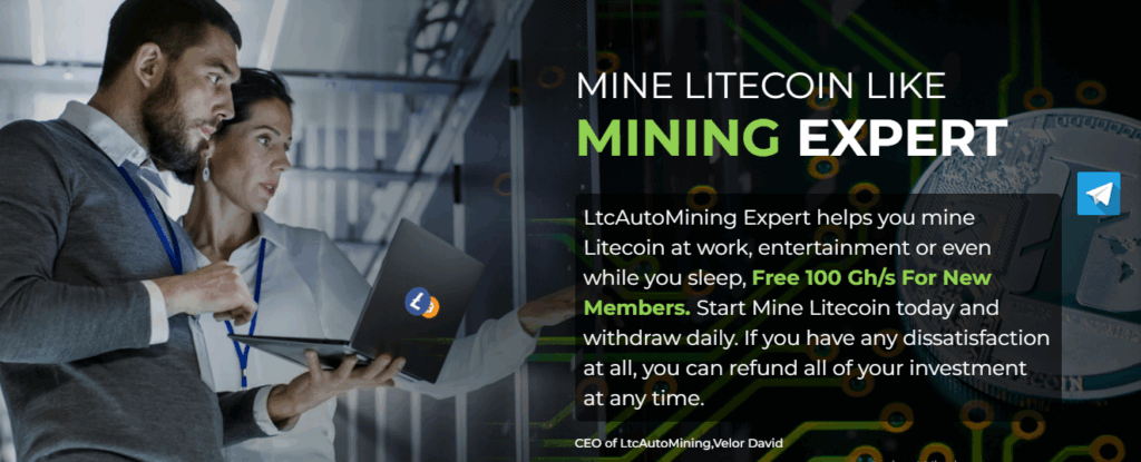 LTCAutoMining: cuidado con la estafa. Trading en línea falso