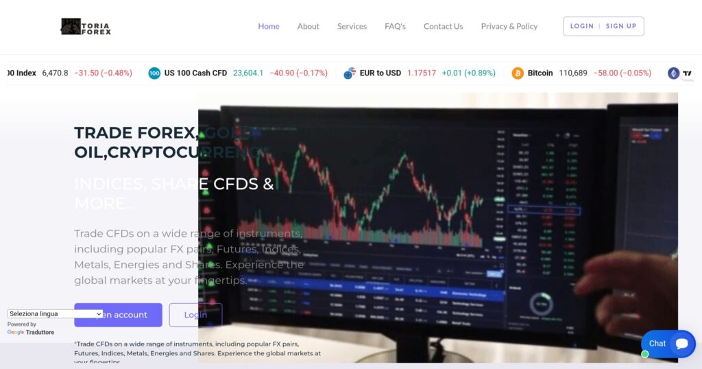 Toria Forex: reviews. Scam or not. Online fraud lawyer