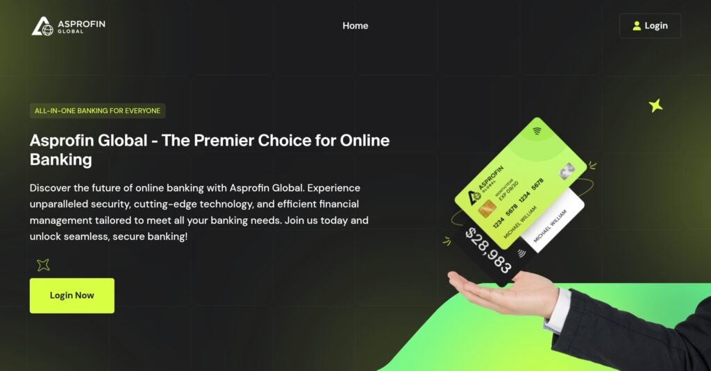 ASPROFIN GLOBAL: attenzione alla truffa. Falso trading on line