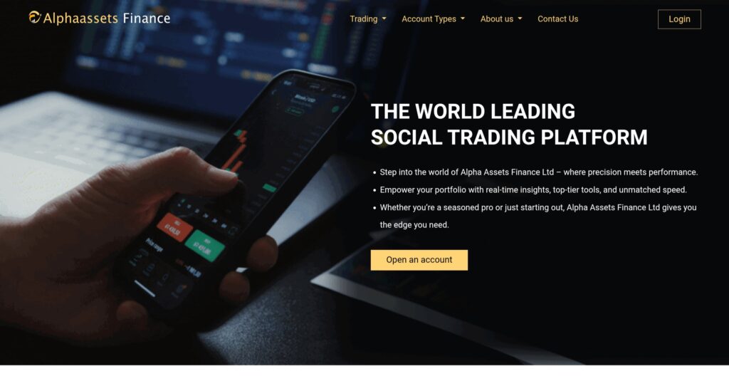 Alpha Assets Finance Ltd: attenzione alla truffa. Falso trading on line