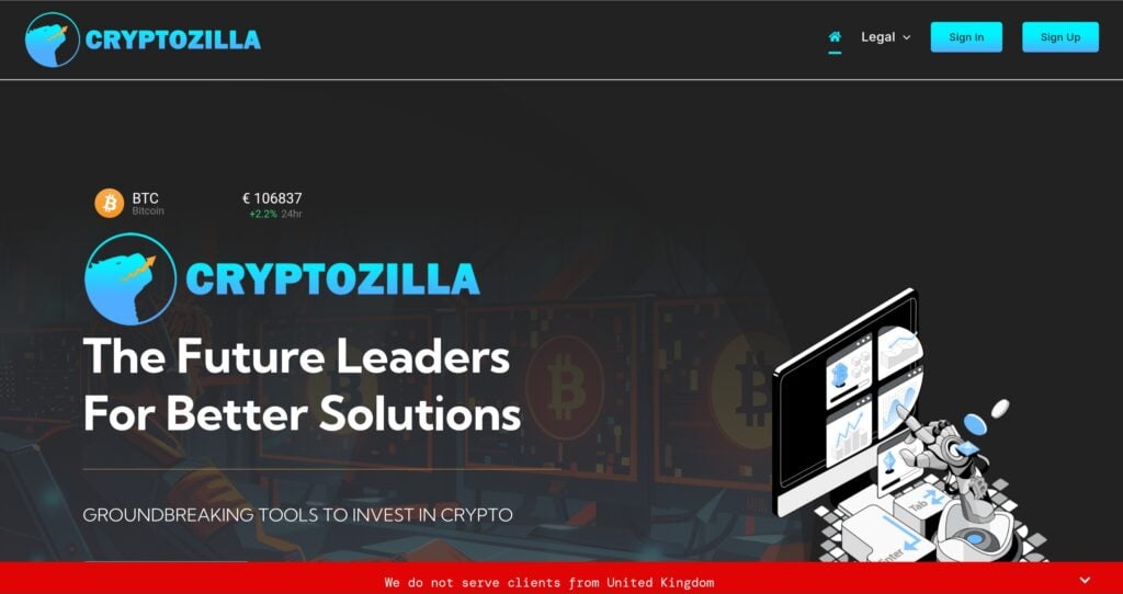 CRYPTOZILLA: attenzione alla truffa. Falso trading on line