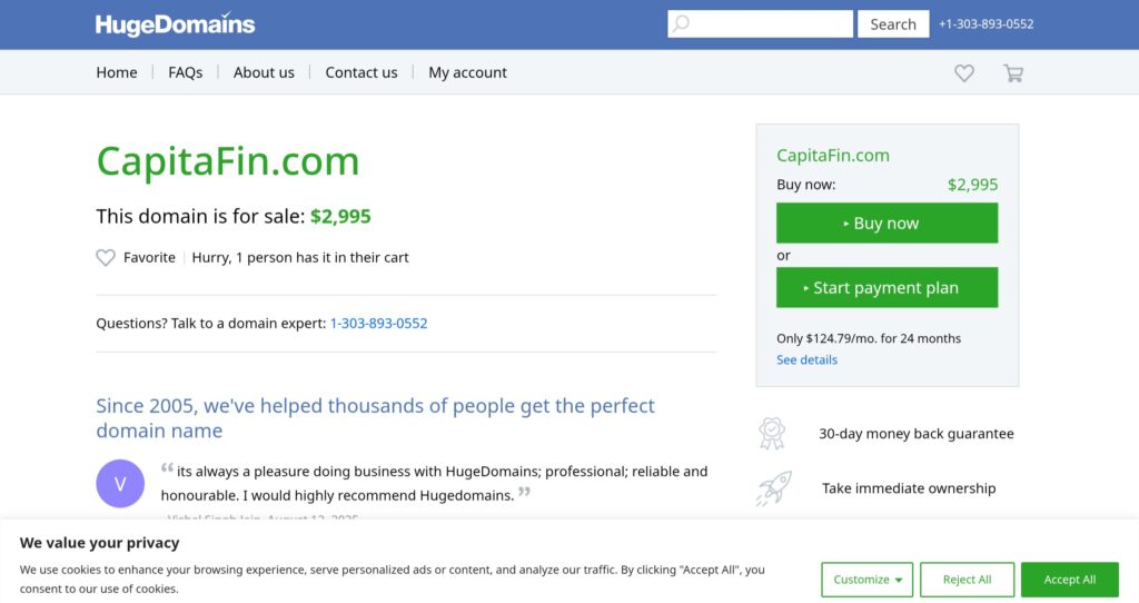 CapitaFin.com: attenzione alla truffa. Falso trading on line