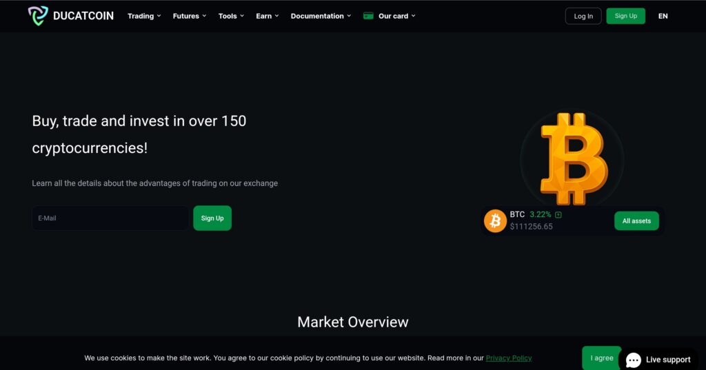 DUCATCOIN: attenzione alla truffa. Falso trading on line