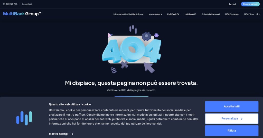 MultiBank Group: attenzione alla truffa. Falso trading on line
