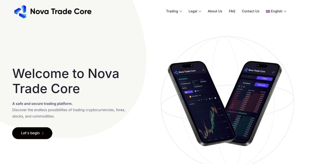 Nova Trade Core: attenzione alla truffa. Falso trading on line