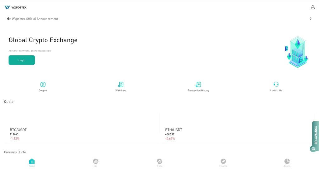 WXPOSTEX: attenzione alla truffa. Falso trading on line