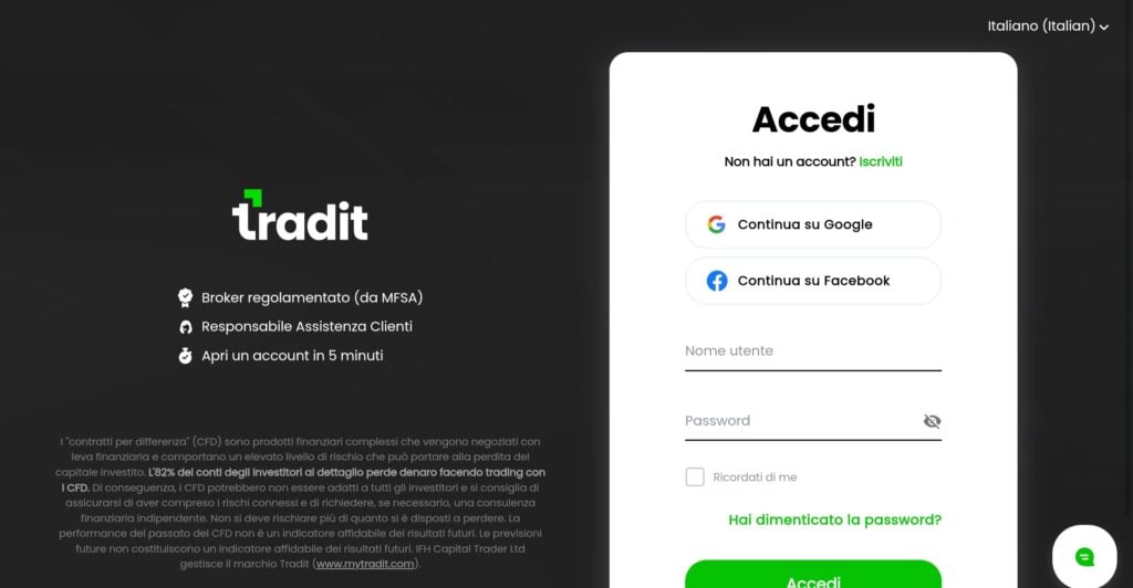 tradit: attenzione alla truffa. Falso trading on line