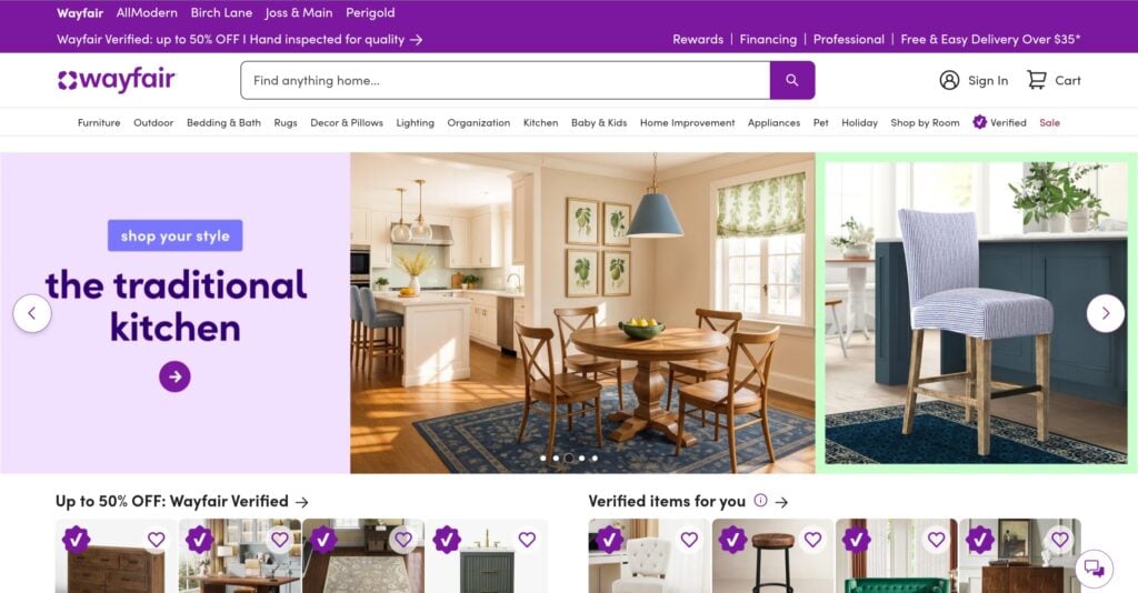 wayfair: attenzione alla truffa. Falso trading on line