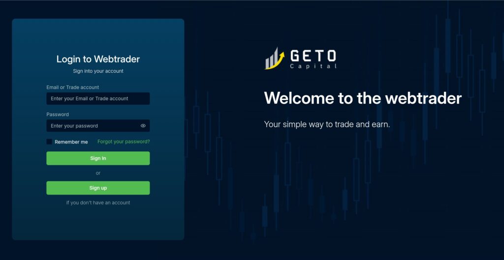 GETO Capital: attenzione alla truffa. Falso trading on line