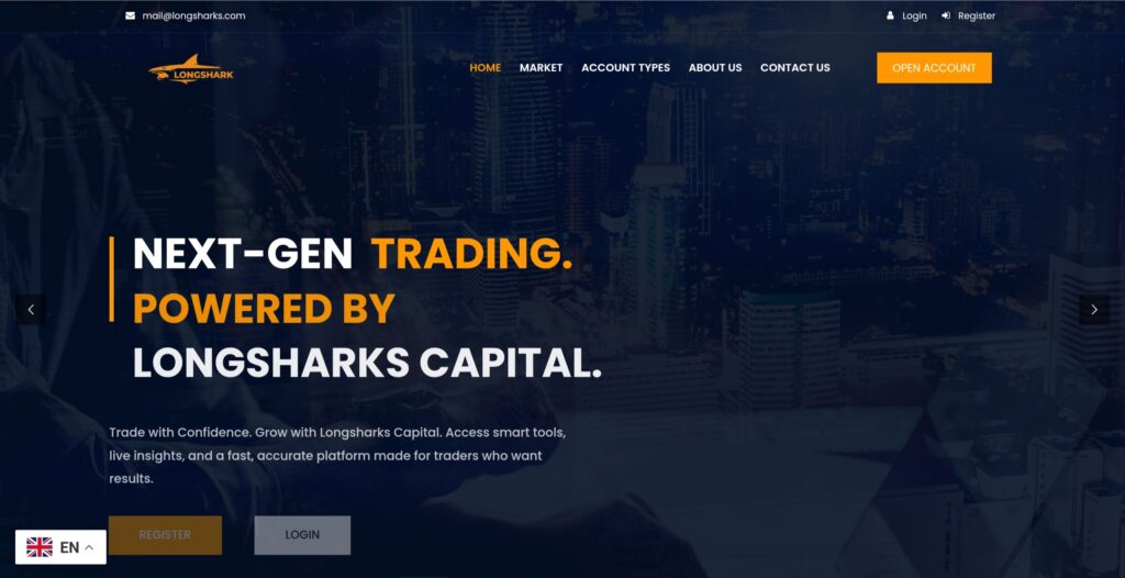 Longsharks Capital: attenzione alla truffa. Falso trading on line