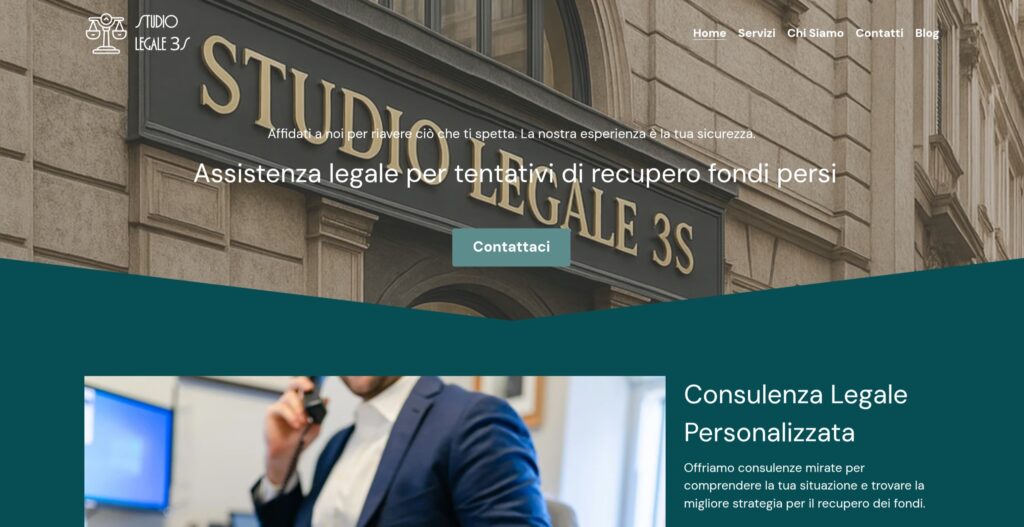 STUDIO LEGALE 3S: attenzione alla truffa. Falso trading on line