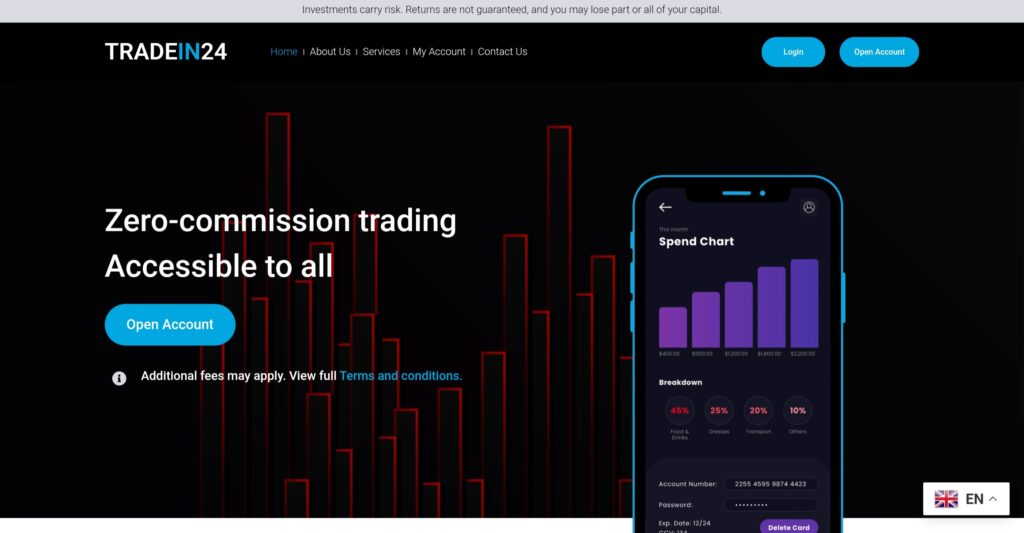 TRADEIN24: attenzione alla truffa. Falso trading on line