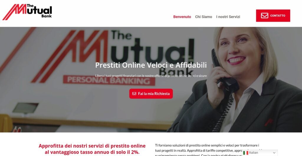 The Mutual Bank: attenzione alla truffa. Falso trading on line