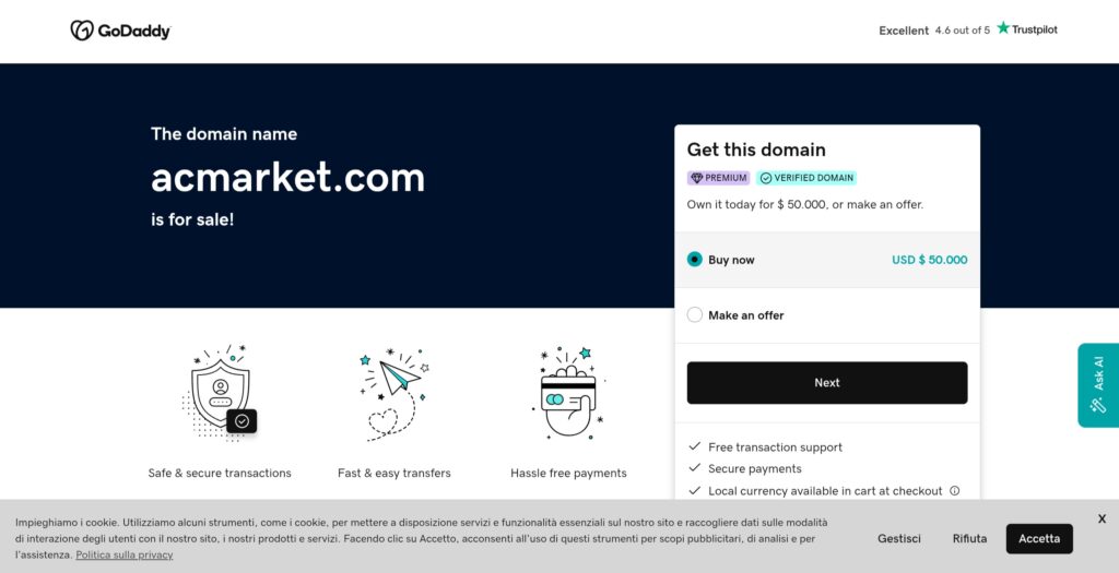acmarket.com: attenzione alla truffa. Falso trading on line