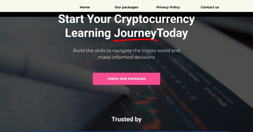 cryptutor.xyz: attenzione alla truffa. Falso trading on line