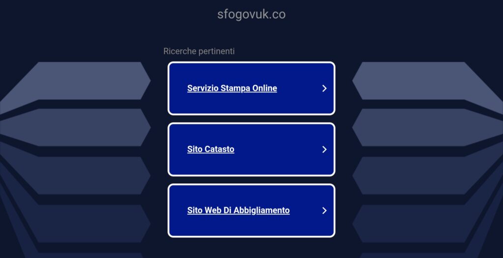 sfogovuk.co: attenzione alla truffa. Falso trading on line