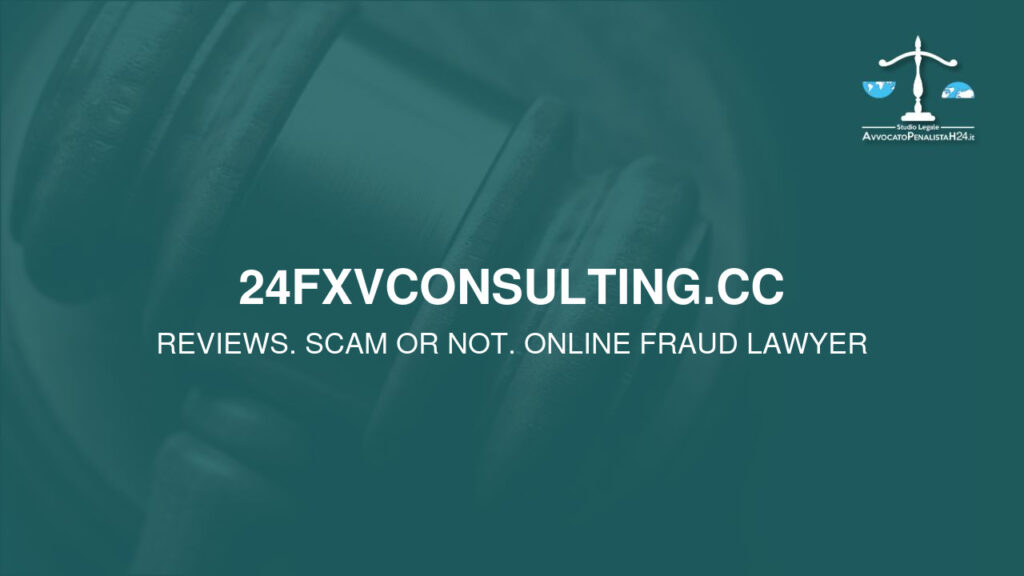 24fxvconsulting.cc: cuidado con la estafa. Trading en línea falso