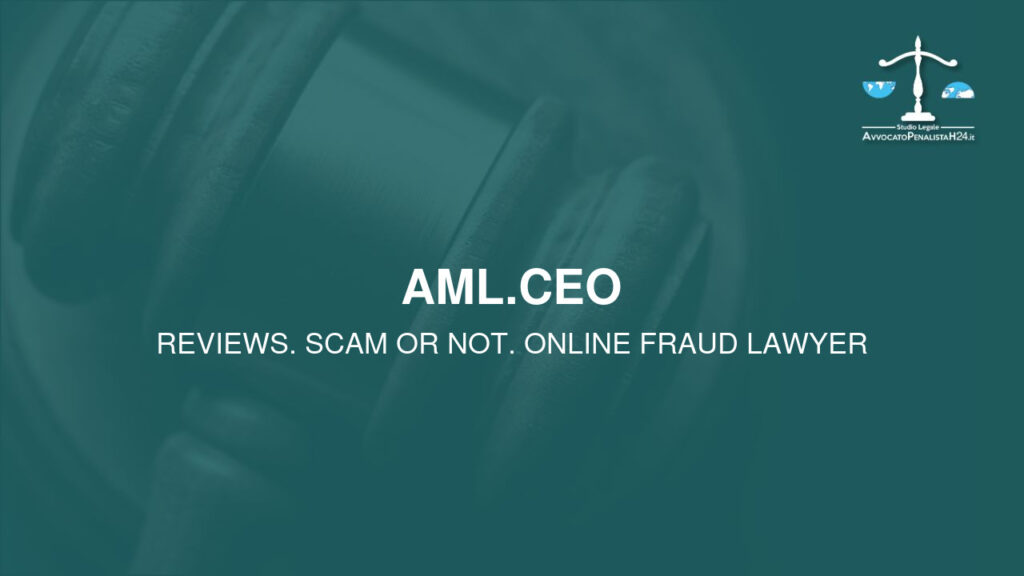 aml.ceo: attenzione alla truffa. Falso trading on line