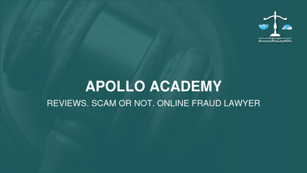Apollo academy: cuidado con la estafa. Trading en línea falso